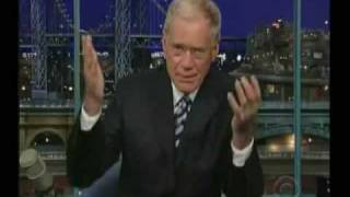 Kanye West interrupts David Letterman's apology