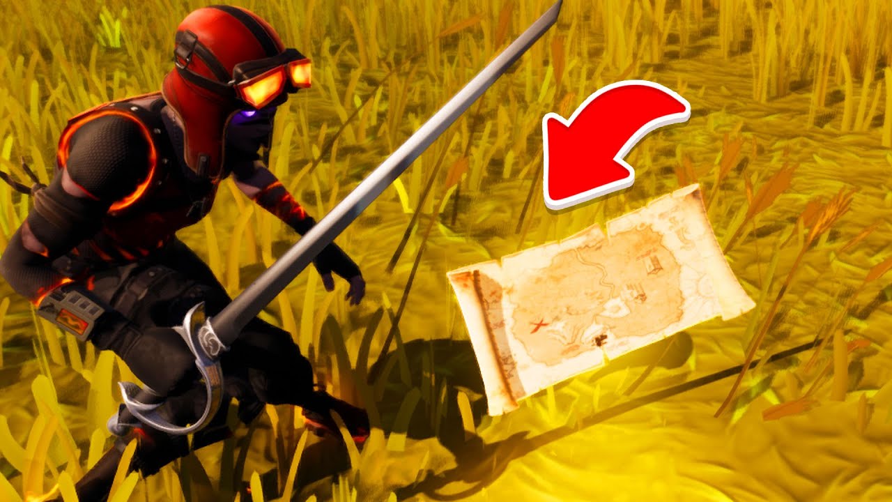 How To Get The New Treasure Map in Fortnite YouTube