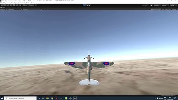 Unity 3D - Aircraft mini-game Project Test 01