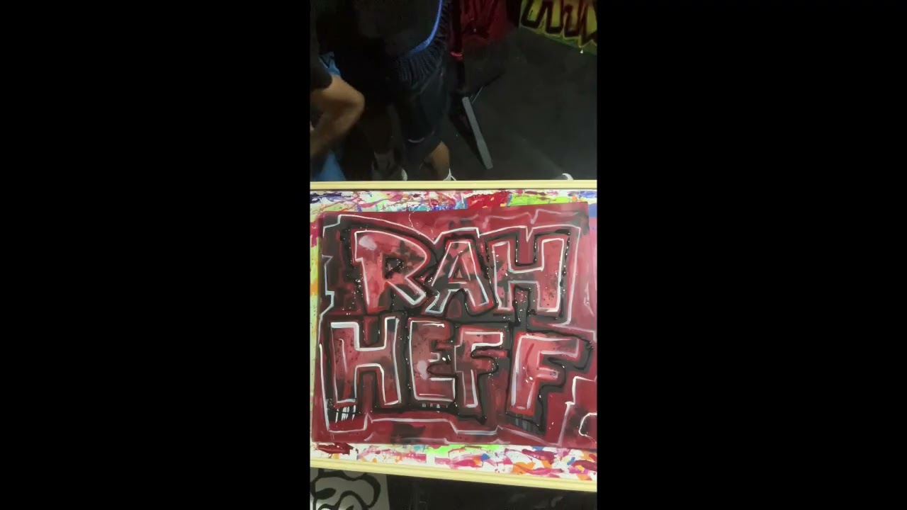 Follow Shklz paint for SAF in art lab black paint