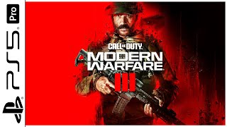 Call of Duty Modern Warfare 3 - PS5 Pro Gameplay