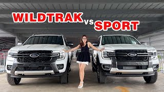 Mua Ford Ranger Sport 2023 hay thêm 100 Triệu lấy Ford Wildtrak 2023 | Gái Mê Xe