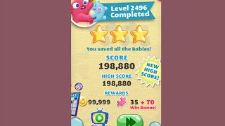 Bubble Mania level 2496 ⭐️⭐️⭐️