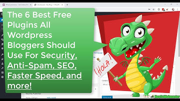 Best Free Wordpress Plugins For Blogs 🐼 Improve SEO 👆  Faster Speed & Security