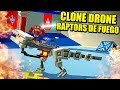 MARTILLO DE FUEGO Y FIRE RAPTORS - CLONE DRONE IN THE DANGER ZONE