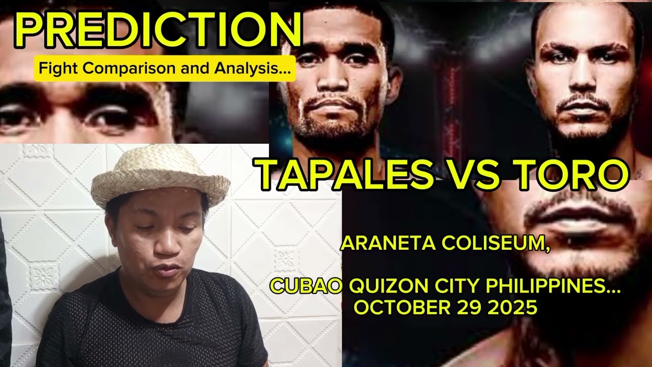 Marlon Tapales vs Fernando Toro Fight Prediction Comparison and Analysis...