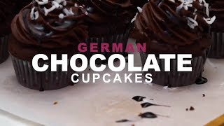 German chocolate cupcakes are soft and chocolaty, stuffed with a
coconut-pecan filling topped cream cheese frosting. get the recipe:
https...