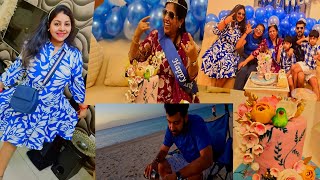 Itna Sara Khana 😋Bahut Achese celebrate kiya Aunty ka birthday 🎂 || Dubai Ki Artificial Island Beach