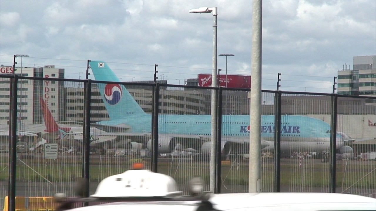 Korean Air A380-861 [HL7622] - Departure from Sydney