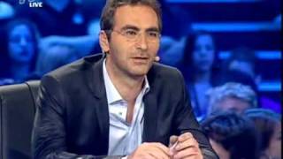 Greek Idol 2010 - Live Show 2 - Top 10 - Xristos - Χωρίς Αναπνοή