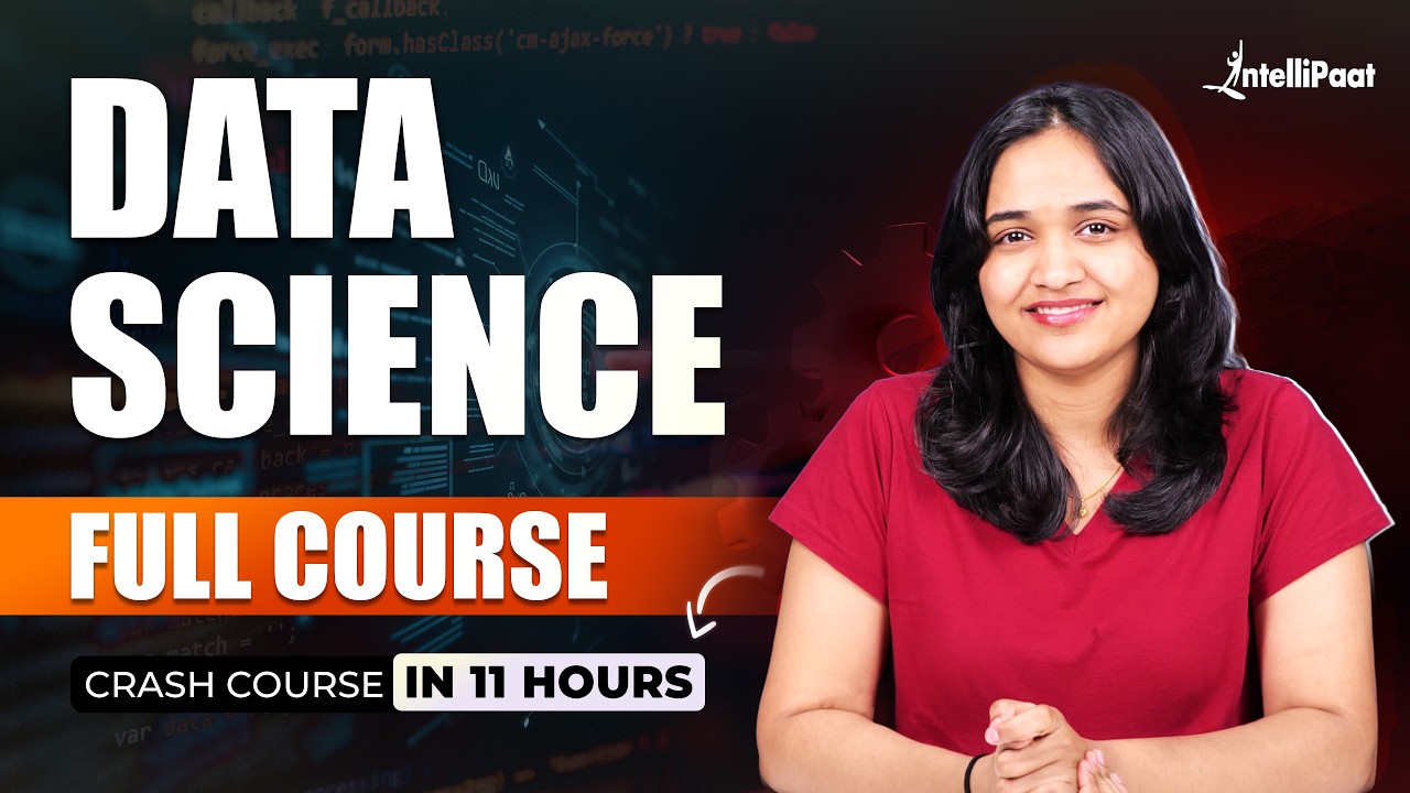 Learn Data Science Full Course Free | Data Science Complete Course 2026 | Intellipaat