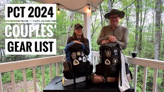 PCT 2024 Couples’ Gear List!