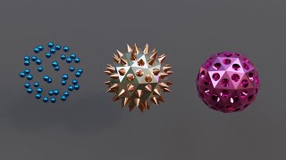 Instancing meshes Blender Tutorial