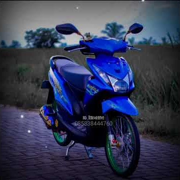 Story wa modifikasi beat super blue