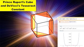 Prince Rupert's Cube and DeVicci's Tesseract Constant
