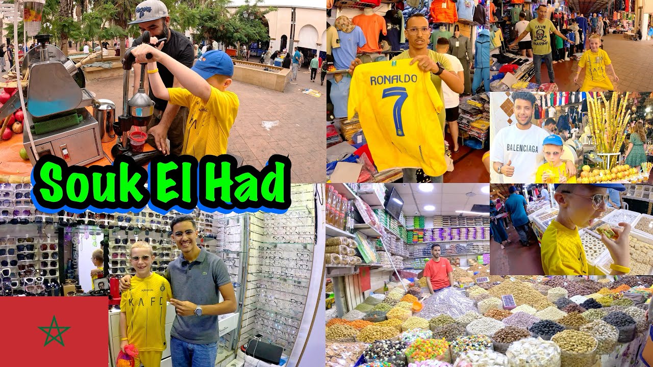 Haggling at the BIGGEST INDOOR MARKET in AFRICA - Souk El Had - Agadir, Morocco 🇲🇦