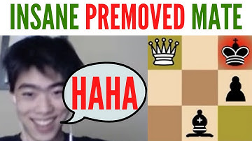 Andrew Tang with an INSANE PREMOVED CHECKMATE!