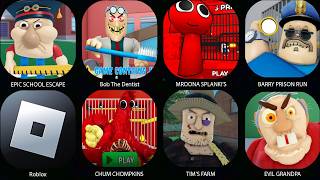 RUMI Plays Roblox: EPIC SCHOOL ESCAPE,CHUM CHOMPKINS,Bob The Dentist,EVIL GRANDPA,TIM’S FARM,SPRUNKI screenshot 3