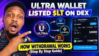 $LT Is Finally Listed! 🔥 Here’s How to Withdraw from ULTRA Wallet