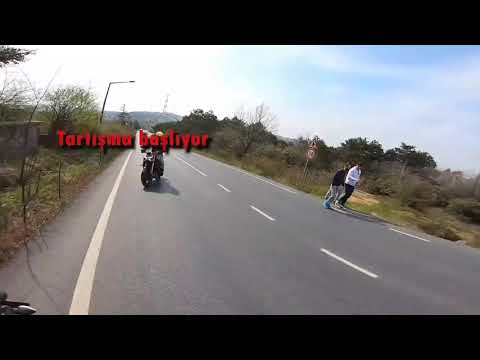 motorcu kavgası |motora su atan gençler dayak yedi | #motovlog #motorcukavgasi