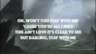 Sofia Karlberg Stay with Me Lyrics