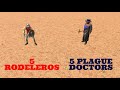Age of Empires III 5 Rodeleros vs 5 plague doctors