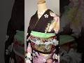 Elegant Obi Styling for Furisode ✨