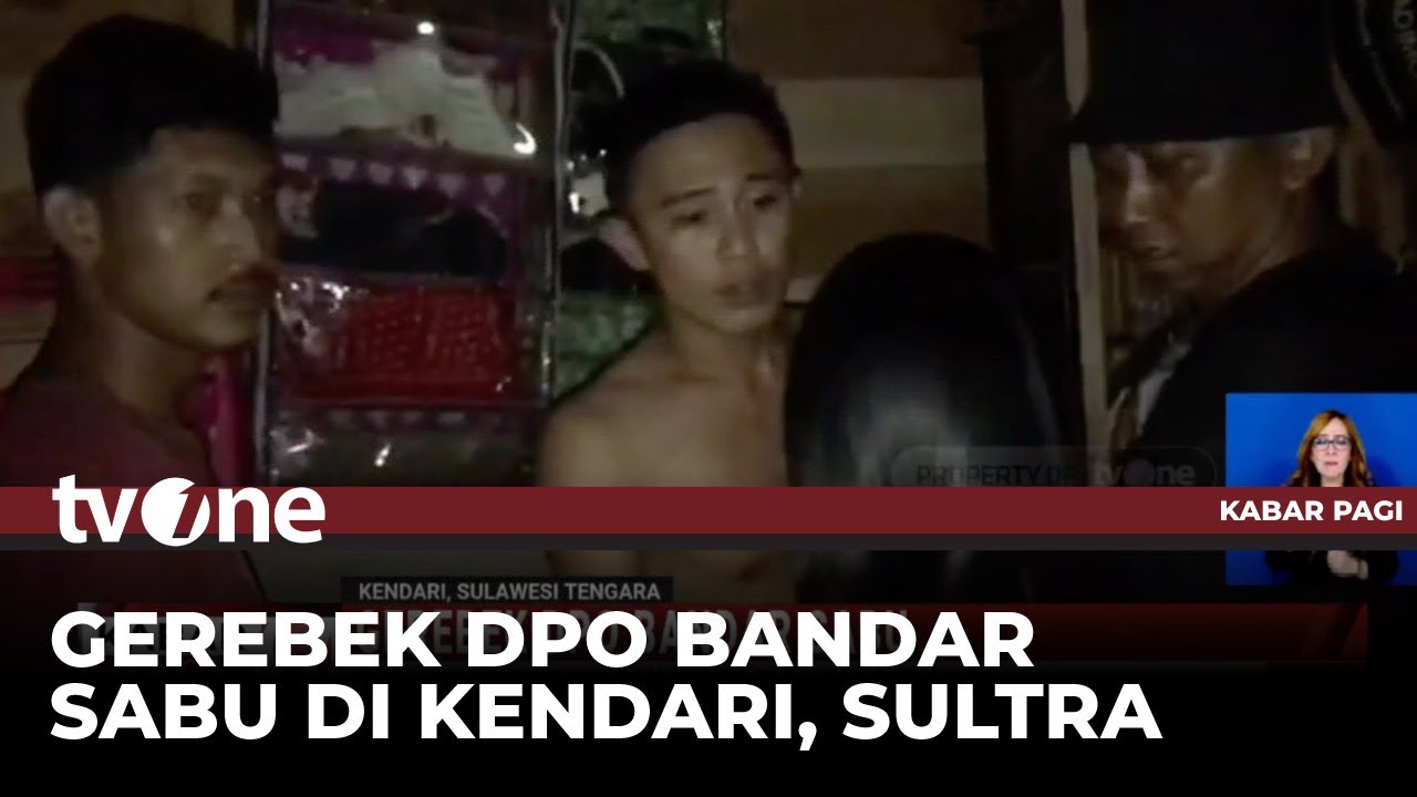 DPO Bandar Sabu di Kendari Digerebek, Dirinya Ketahuan Sembunyi di Lemari | Kabar Pagi tvOne