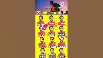 Thumbnail of 🥰😘Singer Karthik Singing song in tamil🥰#tamilsong  #timepasspanunga #tranding#cinema