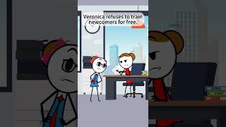 Veronica refuses to train newcomers for free…@✨️The Real Veronika ✨️  #veronica #manager #worklife
