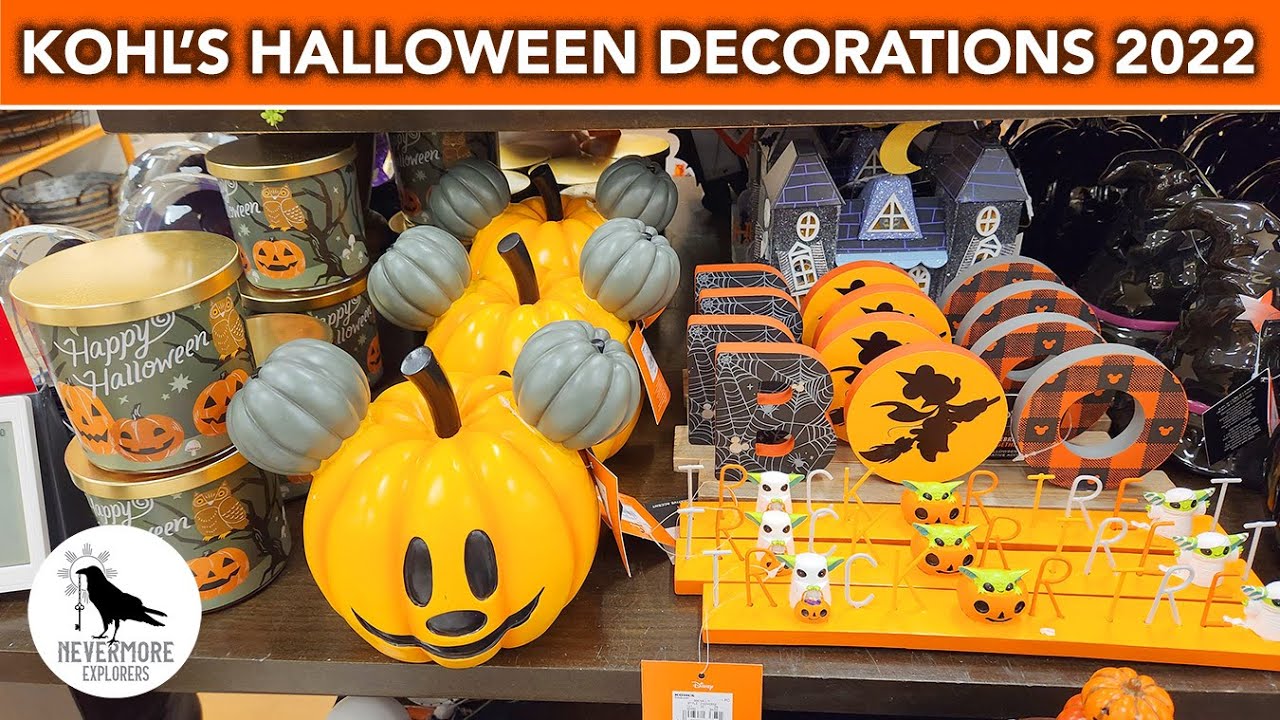KOHL'S Halloween Decorations 2022! YouTube