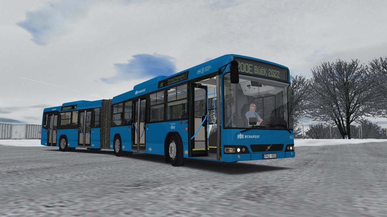 OMSI 2 / BÚÉK 2022! / Dél-Pest 5.1 / 200E / VOLVO 7700A BKV / FKU-950