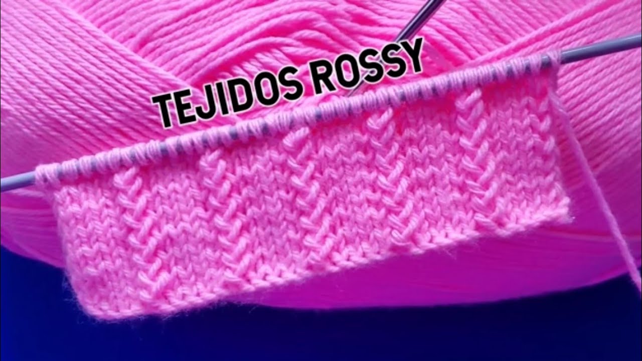 HERMOSO PATRÓN PARA TEJER CHOMPAS CHALECOS SUÉTER A DOS AGUJAS  / TEJIDOS ROSSY  #dosagujas 