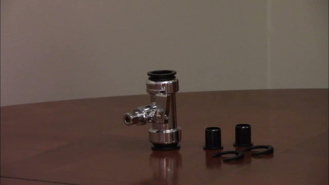 Push Connect Tee Valve Quick Connect Valve YouTube