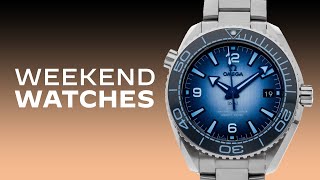Weekend Watches -  Omega Seamaster Planet Ocean 39.5mm Summer Blue (215.30.40.20.03.002)