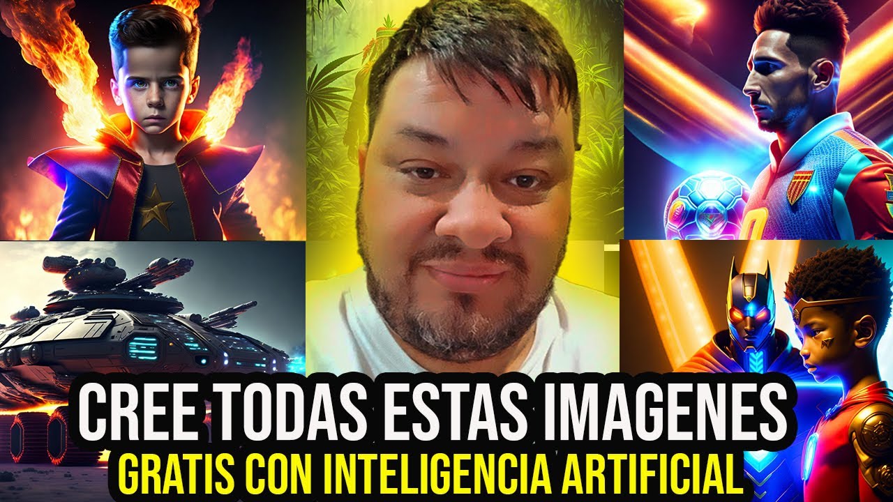 CREE TODAS ESTAS IMAGENES CON INTELIGENCIA ARTIFICIAL TUTORIAL PASO A ...