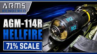 AGM-114 Hellfire 71% Scale Replica Model (DIY Missile) #hellfiremissile #AGM114Hellfire