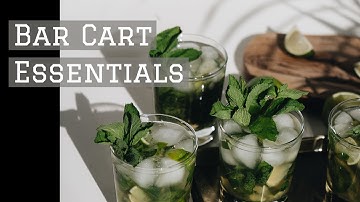 How to Build the Perfect Bar Cart | The Essential Guide to Bar Carts