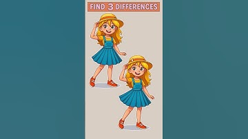 Only Geniuses Can Find the 4 Differences!
