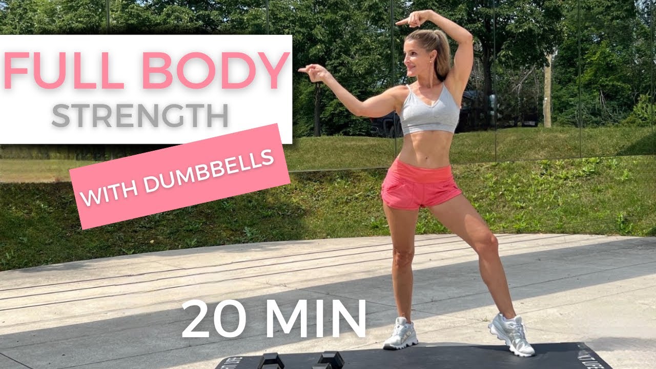 Full Body Workout With Dumbbells | Low Impact | No Repeat Exercises ...