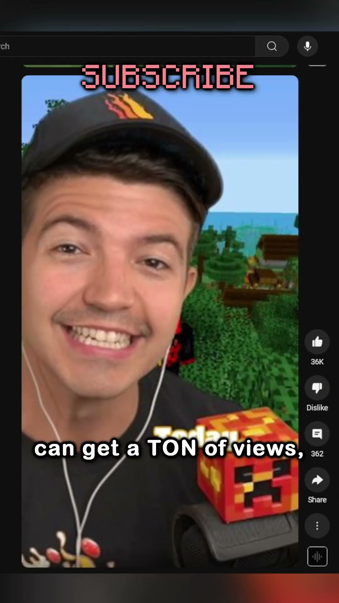 what's the most viewed Minecraft video?