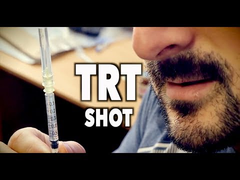 HOW TO ASPIRATE WHEN INJECTING TRT: Full Shot Including Set Up (Testosterone Replacement Therapy)