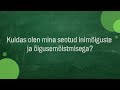 #210 Julia Laffranque  - Kuidas olen mina seotud inimõiguste ja õigusemõistmisega?