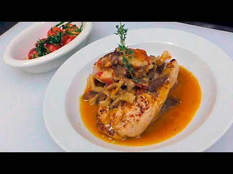 Видео: Пиле в сос Марсала