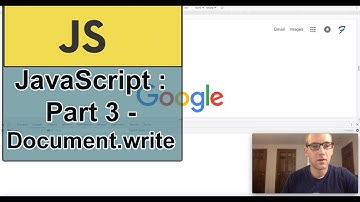 JavaScript: Part 3 - Document.write