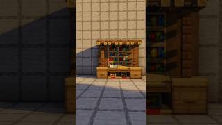 Einfacher Bücherschrank mit Bienenvibrationsfunktion #minecraft #minecraftdeutsch #minecraftshorts
