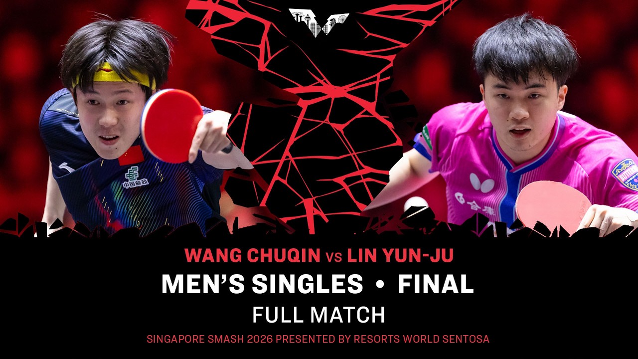 FULL MATCH | Wang Chuqin vs Lin Yun-Ju | MS Final | #WTTSingapore2026