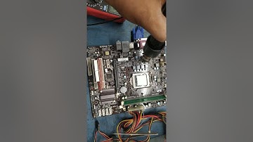 #repair ECS h61h2-m6 not power repair guide full tutorial