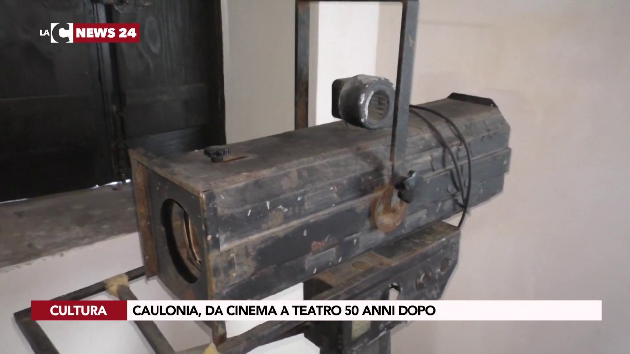 notizie del giorno CAULONIA, DA CINEMA A TEATRO 50 ANNI DOPO