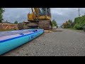 We Ran Over Our Board With An Excavator 